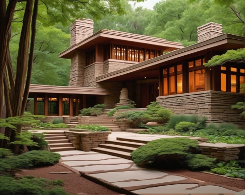 house in the forest,asian architecture,mid century house,log home,timber house,japanese architecture,log cabin,wooden house,beautiful home,landscaping,the cabin in the mountains,house in the mountains,home landscape,mid century modern,japanese garden ornament,house in mountains,wooden roof,chinese architecture,roof landscape,3d rendering,Illustration,Black and White,Black and White 17