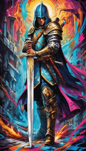 king sword,paladin,dane axe,crusader,excalibur,sword,swords,knight,castleguard,fantasy warrior,knight festival,dagger,knight armor,destroy,the ruler,swordsman,centurion,knight tent,cleanup,protectors,Conceptual Art,Graffiti Art,Graffiti Art 09