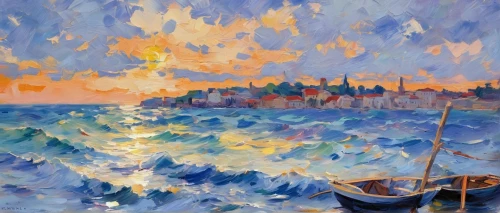 murano,galata,istanbul,sea landscape,mediterranean,dubrovnik,boat landscape,mediterranean sea,oil painting,kadikoy,sailboats,oil on canvas,monaco,harbor,oil painting on canvas,regatta,venetian,bosphorus,sailboat,portofino,Conceptual Art,Oil color,Oil Color 10