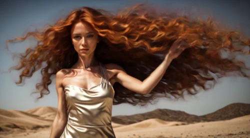 burning hair,management of hair loss,girl on the dune,desert rose,image manipulation,the long-hair cutter,artificial hair integrations,hair coloring,digital compositing,sci fiction illustration,photomanipulation,divine healing energy,gypsy hair,photo manipulation,wind wave,fashion illustration,hair shear,photoshop manipulation,girl in a long,world digital painting