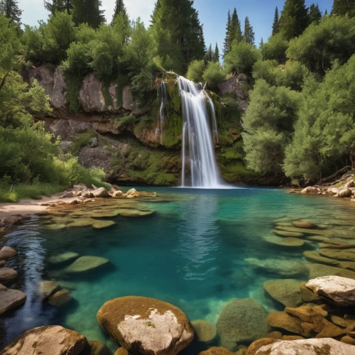 gooseberry falls,mountain spring,brown waterfall,krka national park,green waterfall,mineral spring,ilse falls,bow falls,fairyland canyon,thermal spring,waterfalls,water falls,wasserfall,united states national park,water fall,mountain stream,plitvice,slowinski national park,waterfall,water spring,Photography,General,Realistic