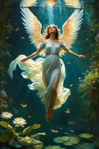 angel wing,water nymph,faery,faerie,angel wings,angel,fairies aloft,fallen angel,guardian angel,angel girl,fantasy picture,vintage angel,butterfly swimming,archangel,winged heart,angelic,the archangel,crying angel,fairy,angelology,Conceptual Art,Fantasy,Fantasy 05