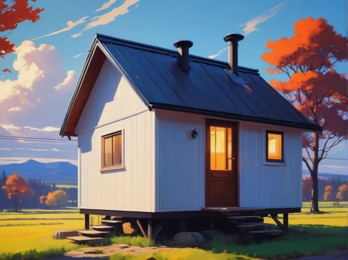 small cabin,little house,small house,autumn camper,summer cottage,wooden hut,lonely house,cottage,house trailer,wooden house,inverted cottage,cabin,log cabin,home landscape,holiday home,build a house,shed,farm hut,house painting,the cabin in the mountains,Conceptual Art,Fantasy,Fantasy 19