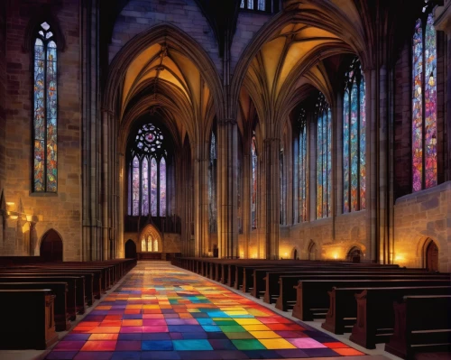 stained glass pattern,stained glass windows,washington national cathedral,stained glass,christ chapel,cologne cathedral,rainbow color palette,ulm minster,stained glass window,colorful light,rainbow pattern,spectral colors,gothic church,holy place,sacred art,nidaros cathedral,roygbiv colors,church religion,cathedral,haunted cathedral,Illustration,Retro,Retro 05