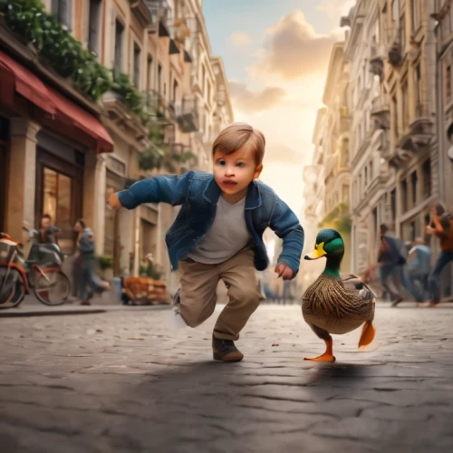 duckling,children's background,young duck duckling,the pied piper of hamelin,duck meet,photoshop manipulation,ducklings,duck cub,walk with the children,canard,digital compositing,ducky,wild ducks,child feeding pigeons,duck,ducks,red duck,the duck,child playing,pato,Photography,General,Natural