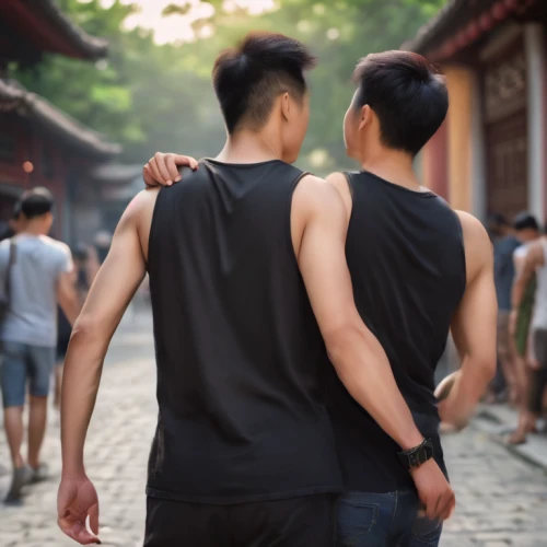 gay love,connective back,gay men,gay couple,baguazhang,china massage therapy,hand in hand,korean culture,couple - relationship,shoulder pain,kimjongilia,into each other,shoulder length,back of head,couple,long-distance running,connectedness,shoulder,glbt,wing chun,Photography,General,Natural