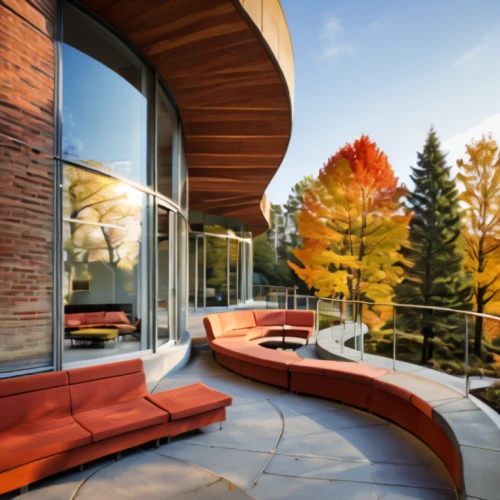 corten steel,outdoor sofa,outdoor furniture,wood deck,roof landscape,wooden decking,chaise lounge,american larch,laminated wood,patio furniture,modern architecture,outdoor bench,daylighting,dunes house,alpine style,archidaily,interior modern design,modern house,contemporary decor,chaise longue