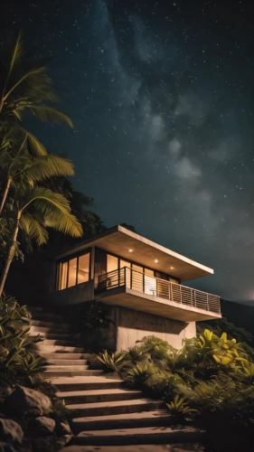 dunes house,beach house,uluwatu,japan's three great night views,mid century house,beachhouse,tropical house,night photography,night image,night view,night photo,stargazing,nightscape,night photograph,house by the water,the cabin in the mountains,starry night,summer house,holiday home,starry sky,Photography,Documentary Photography,Documentary Photography 02