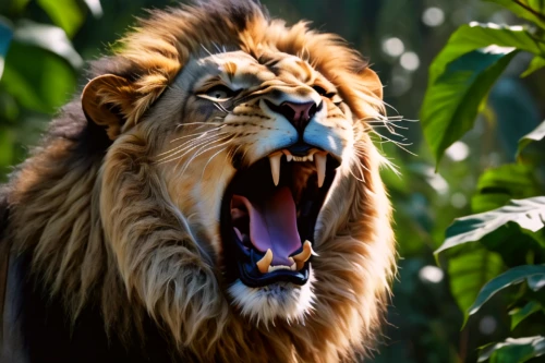 roaring,panthera leo,to roar,yawning,roar,king of the jungle,african lion,yawns,male lion,snarling,male lions,lion,yawn,female lion,lioness,forest king lion,lion head,predation,two lion,lion - feline,Photography,General,Natural