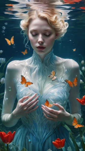 underwater background,submerged,water nymph,under the water,merfolk,underwater,under water,siren,immersed,the blonde in the river,underwater world,underwater landscape,submerge,undersea,underwater fish,sirens,shallows,goldfish,calyx-doctor fish white,water pearls,Photography,Artistic Photography,Artistic Photography 01
