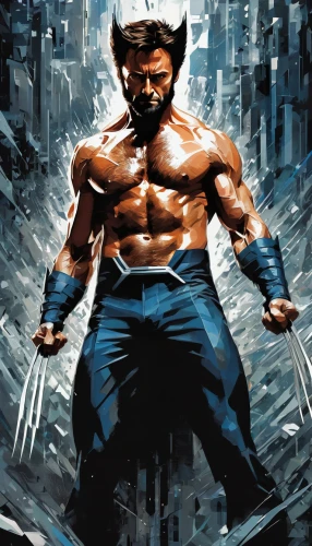 wolverine,x men,god of thunder,steel man,edge muscle,muscle man,x-men,thundercat,angry man,incredible hulk,muscle icon,daredevil,kickboxer,minotaur,marvel comics,the warrior,action hero,comic hero,hercules winner,strongman,Conceptual Art,Sci-Fi,Sci-Fi 06