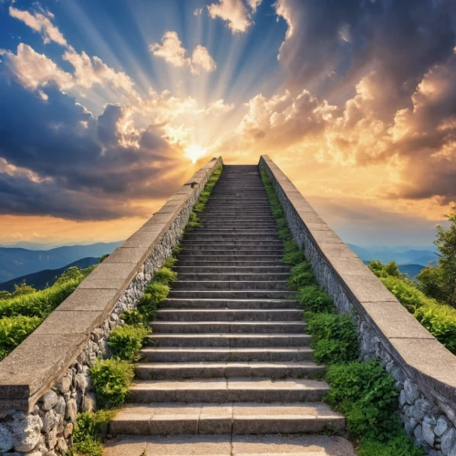stairway to heaven,heavenly ladder,stone stairway,aaa,jacob's ladder,stairway,ascending,heaven gate,winding steps,towards the top of man,step pyramid,climb up,stone stairs,climbing to the top,stairs,wall,winners stairs,steps,upwards,the mystical path,Photography,General,Realistic