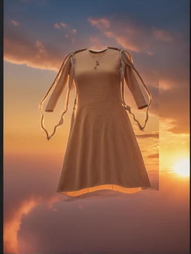 gradient mesh,isolated t-shirt,photos on clothes line,image manipulation,nightgown,digital compositing,3d rendered,overskirt,women's clothing,vintage dress,see-through clothing,sackcloth textured,clothes line,cotton top,knitting clothing,image editing,day dress,clothing,summer items,garment,Photography,General,Realistic