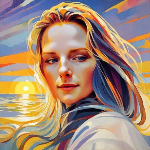 oil painting on canvas,oil painting,world digital painting,romantic portrait,digital painting,art painting,digital art,blonde woman,painting technique,girl on the river,girl on the boat,digital artwork,girl on the dune,the blonde in the river,photo painting,oil on canvas,girl portrait,woman portrait,artistic portrait,portrait background