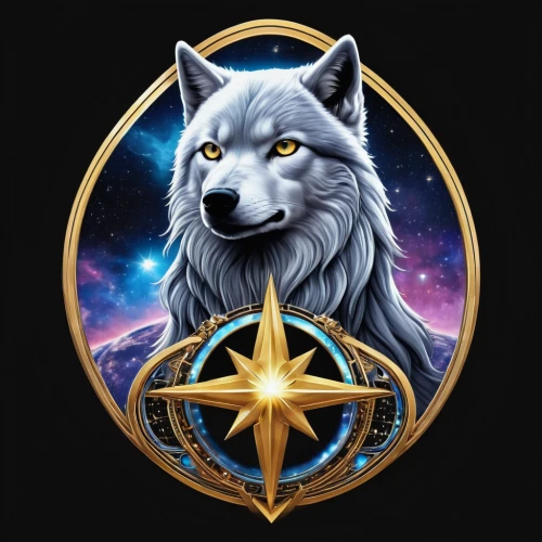 constellation wolf,howling wolf,zodiac sign leo,howl,zodiac sign gemini,zodiac sign libra,circular star shield,wolves,ursa,ethereum icon,wolf,horoscope taurus,star sign,w badge,astrological sign,spirit network,pentacle,life stage icon,the zodiac sign taurus,ethereum logo,Photography,General,Realistic