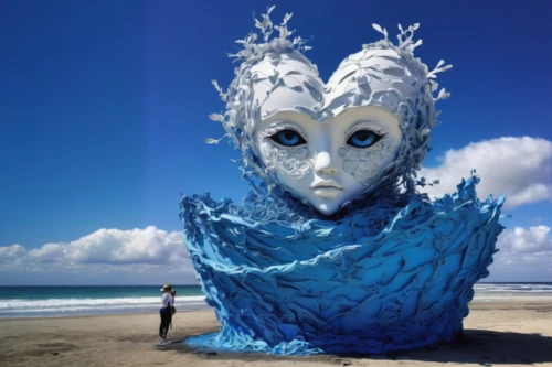 mother earth statue,sea god,sculptor ed elliott,steel sculpture,poseidon god face,scrap sculpture,garden sculpture,man at the sea,flotsam and jetsam,the wind from the sea,plastic arts,environmental art,sand sculptures,png sculpture,sea man,sculpture park,coral guardian,god of the sea,water creature,public art