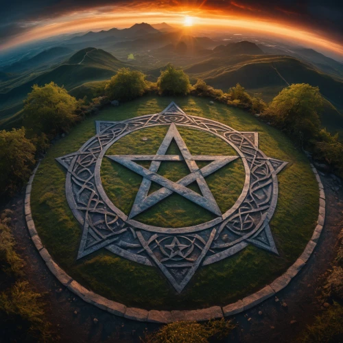 pentacle,pentagram,witches pentagram,sacred geometry,circular star shield,six pointed star,metatron's cube,christ star,hexagram,six-pointed star,moravian star,star of david,dharma wheel,triquetra,compass rose,magic star flower,star polygon,yantra,star illustration,sun dial,Photography,General,Fantasy