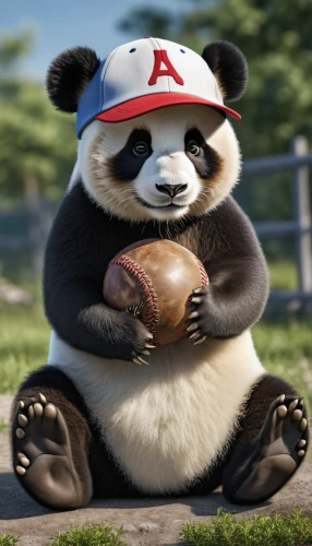 animal sports,touch football (american),chinese panda,american football coach,panda,football player,mascot,anthropomorphized animals,the mascot,panda bear,football coach,po,pigskin,kawaii panda,baseball coach,baseball player,little panda,super bowl,athlete,athletic trainer,Photography,General,Realistic