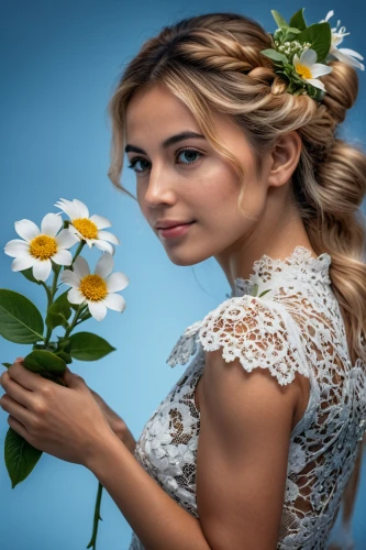 beautiful girl with flowers,girl in flowers,romantic portrait,flower background,flower girl,flowers png,bridal jewelry,portrait photographers,girl picking flowers,bridal clothing,romantic look,holding flowers,flower arranging,girl in a wreath,wedding dresses,artificial flowers,wedding photographer,floristry,white roses,ranunculus,Photography,General,Realistic