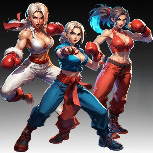 fighting poses,sanshou,fighters,game characters,workout icons,fighting stance,strong women,martial arts,kickboxing,japanese icons,martial arts uniform,wushu,kai-lan,siam fighter,combat sport,mixed martial arts,karate,chinese icons,mma,kongas,Conceptual Art,Fantasy,Fantasy 26