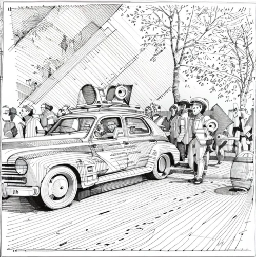 star line art,muscle car cartoon,cartoon car,coloring page,illustration of a car,ghost car rally,the bears,rover streetwise,parade,bears,car drawing,car hop,vintage cars,patrol cars,woody car,police cars,old cars,car show,coloring picture,children's ride,Design Sketch,Design Sketch,None
