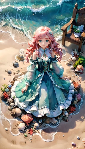 the sea maid,mermaid background,sea-shore,sea,seashore,the endless sea,open sea,the sea,ocean,by the sea,sea ocean,seabed,seaside,rusalka,at sea,ocean background,sea landscape,sea fantasy,the wind from the sea,seaside daisy,Anime,Anime,Cartoon