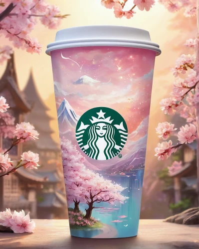 japanese sakura background,coffee background,april cup,coffee cup sleeve,japanese floral background,hojicha,sakura blossom,japanese cherry blossom,starbucks,sakura tree,sakura background,sakura branch,cherry blossom japanese,japanese cherry blossoms,paper cup,sakura blossoms,sakura cherry blossoms,cherry blossom tree,sakura flower,sakura cherry tree,Illustration,Realistic Fantasy,Realistic Fantasy 01