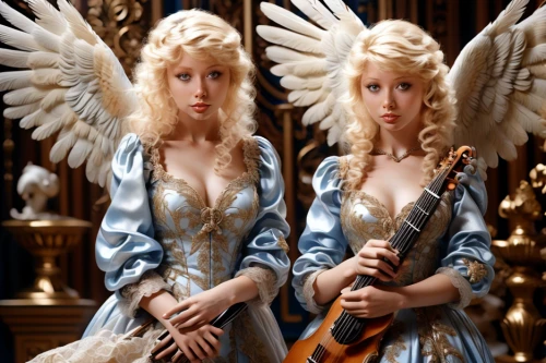 angels of the apocalypse,angels,baroque angel,wood angels,angel's trumpets,angel trumpets,firebirds,christmas angels,music fantasy,angel and devil,doves of peace,vintage angel,firebird,angelology,doves,joint dolls,autoharp,angel playing the harp,cosplay image,love angel