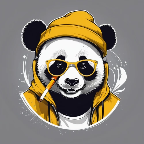 pandabear,pubg mascot,panda,chinese panda,panda bear,kawaii panda,spectacled bear,twitch icon,wu,slothbear,dribbble,pandas,pencil icon,kawaii panda emoji,honey badger,vector illustration,pandoro,raccoon,soundcloud icon,ursa,Unique,Design,Logo Design