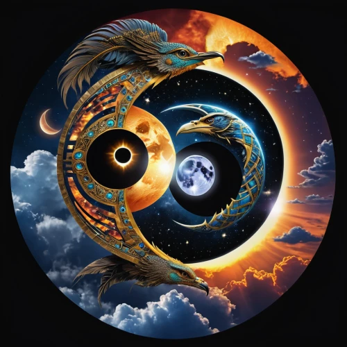 yinyang,time spiral,dharma wheel,yin-yang,sun and moon,yin yang,harmonia macrocosmica,moon phase,spiral nebula,colorful spiral,geocentric,sun moon,phase of the moon,epicycles,yin and yang,copernican world system,cosmic eye,planetary system,swirly orb,spiral,Photography,General,Realistic