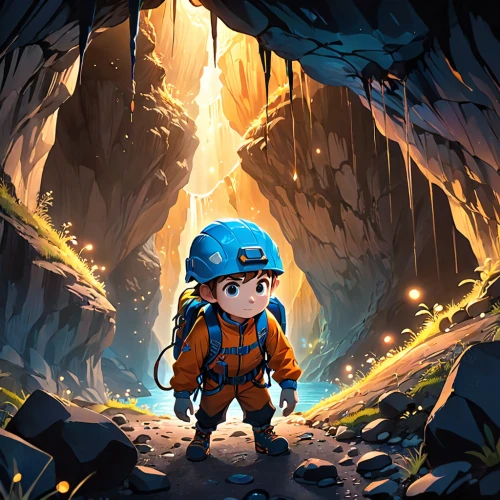 caving,cave tour,miner,mining,blue cave,pit cave,cave,exploration,adventurer,crypto mining,mountain guide,blue caves,gold mining,the blue caves,mining facility,lava tube,lava cave,explorer,underground,miners,Anime,Anime,Cartoon