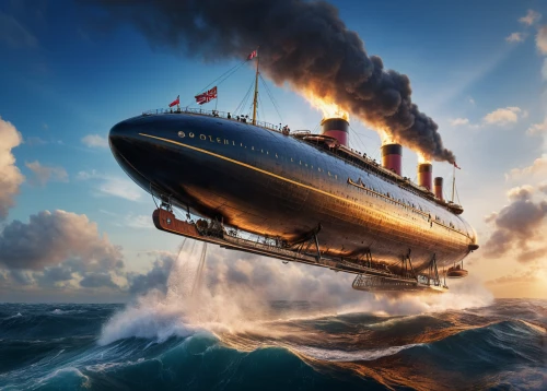 ocean liner,sea fantasy,troopship,titanic,caravel,airship,queen mary 2,ship of the line,royal yacht,sinking,airships,panamax,victory ship,clyde steamer,royal mail ship,reefer ship,zeppelins,voyage,hindenburg,the ship,Photography,General,Commercial