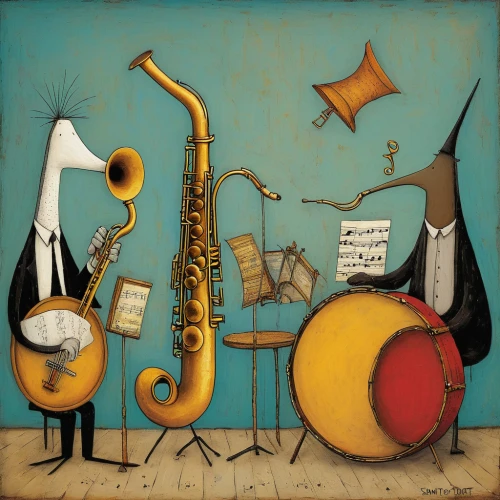 musicians,big band,musical ensemble,musical instruments,music instruments,instruments musical,instruments,instrument music,jazz,wind instruments,music band,man with saxophone,jazz club,musician,orchesta,saxophone,saxophonist,saxophone playing man,musical instrument,saxophone player,Art,Artistic Painting,Artistic Painting 49