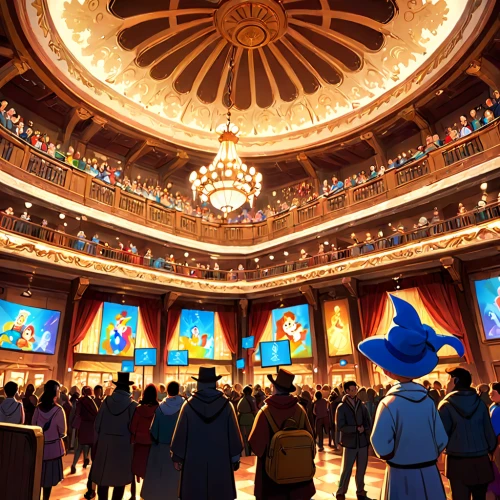 ballroom,musical dome,shanghai disney,theater curtain,aladdin,movie palace,hall of supreme harmony,ballroom dance,tokyo disneyland,disney,theater,stage curtain,disneyland park,treasure hall,radio city music hall,oktoberfest background,the fan's background,disney sea,immenhausen,tokyo disneysea,Anime,Anime,Cartoon