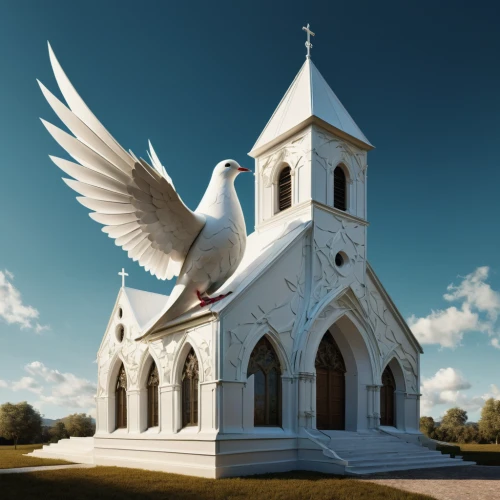 doves of peace,dove of peace,church faith,holy spirit,peace dove,weathervane design,wooden church,church painting,little church,3d rendering,tabernacle,angel statue,doves and pigeons,3d model,church religion,doves,white dove,fredric church,the angel with the cross,render,Photography,Artistic Photography,Artistic Photography 05