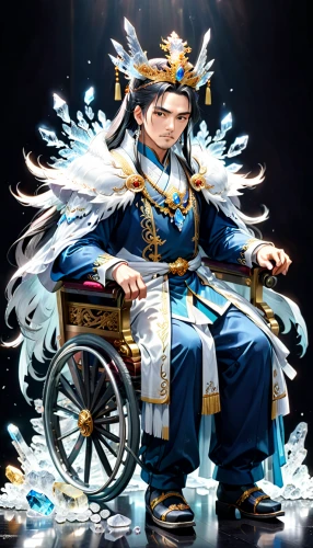 shuanghuan noble,yi sun sin,wuchang,emperor,guilinggao,hwachae,xiangwei,bianzhong,alibaba,zui quan,xizhi,throne,xing yi quan,wild emperor,yuanyang,dragon li,qi-gong,magistrate,king crown,xun,Anime,Anime,General