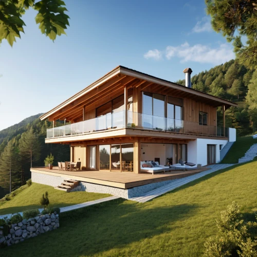 chalet,swiss house,modern house,eco-construction,house in mountains,house in the mountains,timber house,holiday villa,modern architecture,alpine style,luxury property,wooden house,beautiful home,cubic house,frame house,grass roof,private house,switzerland chf,dunes house,archidaily,Photography,General,Realistic