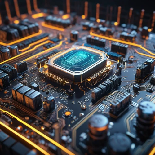 circuit board,motherboard,integrated circuit,circuitry,processor,graphic card,mother board,tilt shift,computer chip,cpu,printed circuit board,computer chips,3d render,transistors,microchips,cinema 4d,random-access memory,microchip,multi core,render,Photography,General,Sci-Fi