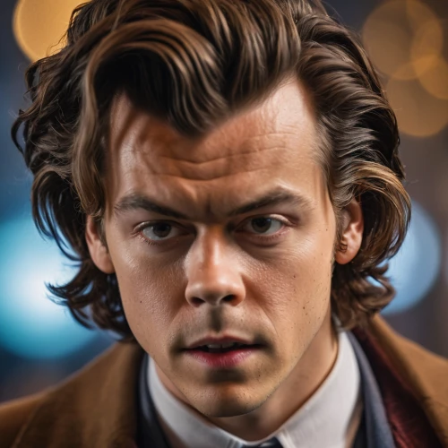 harry,harry styles,styles,work of art,harold,curls,edit icon,wax figures,businessman,facial hair,handsome,stubble,quiff,british semi-longhair,doll's facial features,curl,aging icon,porcelain doll,breathtaking,business man,Photography,General,Cinematic
