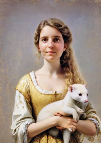 girl with dog,bouguereau,portrait of a girl,child portrait,girl with bread-and-butter,girl with cloth,milkmaid,girl with a dolphin,the good shepherd,guineapig,guinea pig,cat portrait,woman holding pie,good shepherd,young girl,portrait of christi,ferret,napoleon cat,east-european shepherd,portrait of a woman
