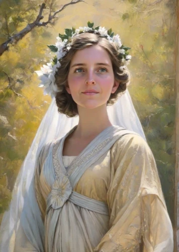 girl in a wreath,portrait of a girl,young woman,vintage female portrait,portrait of a woman,bouguereau,romantic portrait,girl in cloth,girl in flowers,lilian gish - female,young girl,franz winterhalter,jane austen,woman portrait,girl in the garden,mystical portrait of a girl,girl with cloth,girl picking flowers,girl in a historic way,portrait of christi