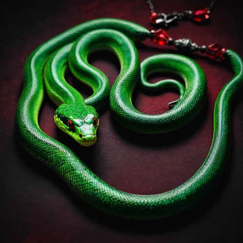 green snake,green tree snake,green mamba,smooth greensnake,emerald lizard,cuban emerald,malachite,green tree python,serpent,kingsnake,tree snake,green-tailed emerald,emperor snake,emerald,african house snake,glossy snake,rod of asclepius,king snake,corn snake,green dragon,Photography,General,Fantasy