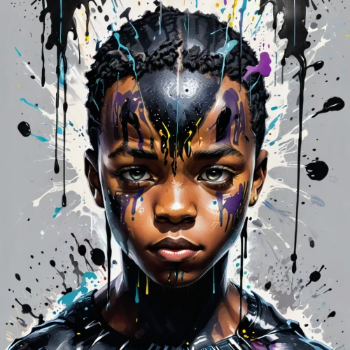 cyborg,digital art,digital artwork,world digital painting,avatar,digital painting,african boy,echo,digital illustration,vector art,kids illustration,gemini,illustrator,vector graphic,digital creation,art,digiart,fantasy portrait,zodiac sign libra,artwork,Conceptual Art,Graffiti Art,Graffiti Art 08