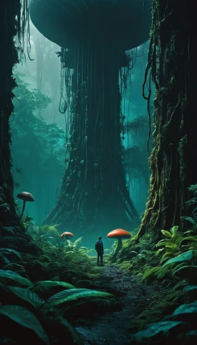 mushroom landscape,mushroom island,futuristic landscape,alien world,fantasy landscape,forest mushroom,alien planet,sci fiction illustration,the forest,fantasy picture,tree mushroom,world digital painting,3d fantasy,forest of dreams,forest mushrooms,concept art,blue mushroom,cartoon forest,fairy forest,exploration,Photography,Documentary Photography,Documentary Photography 28