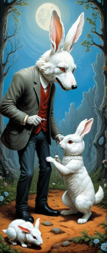 white rabbit,rabbits and hares,hare trail,rabbits,rabbit family,gray hare,hares,fox and hare,hare field,american snapshot'hare,jack rabbit,easter rabbits,happy easter hunt,jerboa,white bunny,hare coursing,easter bunny,bunnies,easter card,hare,Illustration,Realistic Fantasy,Realistic Fantasy 18