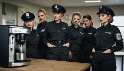 police uniforms,coffeemaker,coffee maker,policewoman,police force,coffee machine,deutsche bundespost,police officers,vacuum coffee maker,polish police,electric kettle,coffee pot,criminal police,coffee percolator,police siren,officers,major appliance,barista,law enforcement,coffeemania,Photography,General,Natural