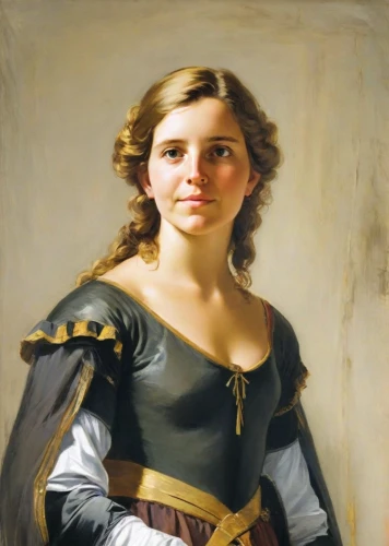 portrait of a girl,young woman,girl with cloth,portrait of a woman,franz winterhalter,young girl,young lady,girl in cloth,vintage female portrait,girl with bread-and-butter,bougereau,woman holding pie,girl in a historic way,girl portrait,bouguereau,girl with cereal bowl,woman portrait,woman sitting,la violetta,portrait of christi