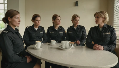 police uniforms,policewoman,receptionists,officers,telephone operator,uniforms,a uniform,businesswomen,stewardess,business women,police officers,federal staff,women at cafe,cups of coffee,police force,receptionist,officer,uniform,security department,the coffee,Photography,General,Natural