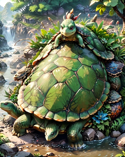 land turtle,turtle,water turtle,stacked turtles,turtle pattern,pond turtle,map turtle,painted turtle,terrapin,ankylosaurus,tortoise,galápagos tortoise,trachemys,tortoises,giant tortoise,common map turtle,turtles,green turtle,red eared slider,green sea turtle,Anime,Anime,General