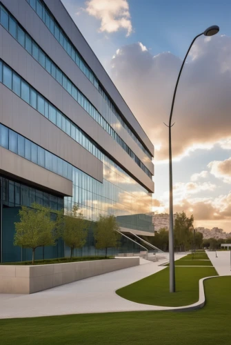 glass facade,office building,biotechnology research institute,mclaren automotive,office buildings,company headquarters,daylighting,corporate headquarters,new building,glass facades,window film,modern building,modern architecture,glass building,modern office,company building,business centre,office block,structural glass,3d rendering,Photography,General,Realistic
